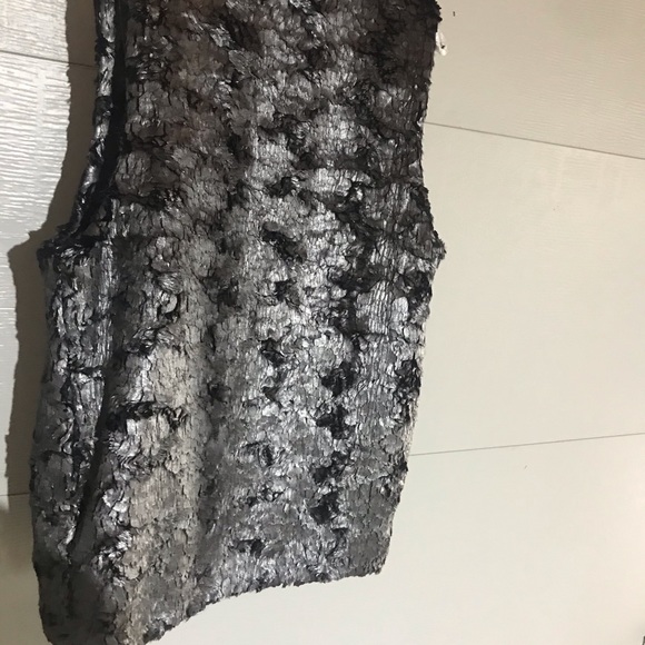 BCBG Generation Gray and black brushed feel vest/ Jacket - Picture 2 of 4